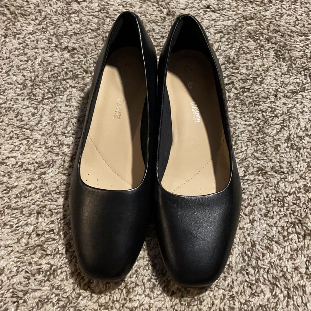 Clarks Cushion Plus Block Heels